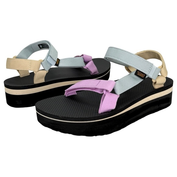 Teva Flatform Universal UNW Nylon Womens Sandals Size 11M - Picture 10 of 13